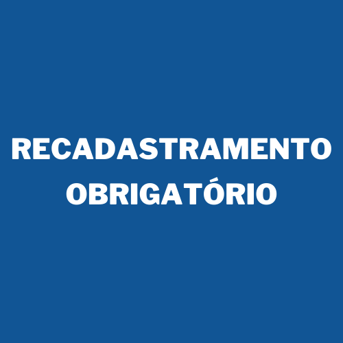 Faça o Recadastramento